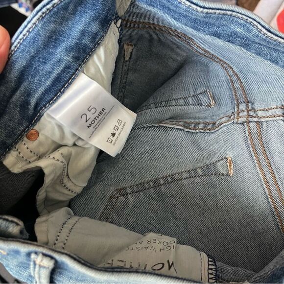 MOTHER Looker Ankle Fray Hey Sun - Picture 9 of 12